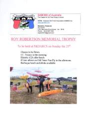 Roy Robertson Memorial Trophy