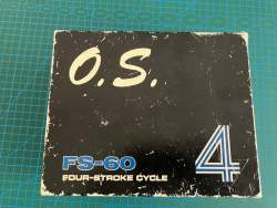 OS 60 FS Brand new new seen fuel