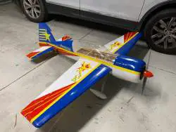 4 flights up to 12s 78” wing elect’ hyperion Yak54